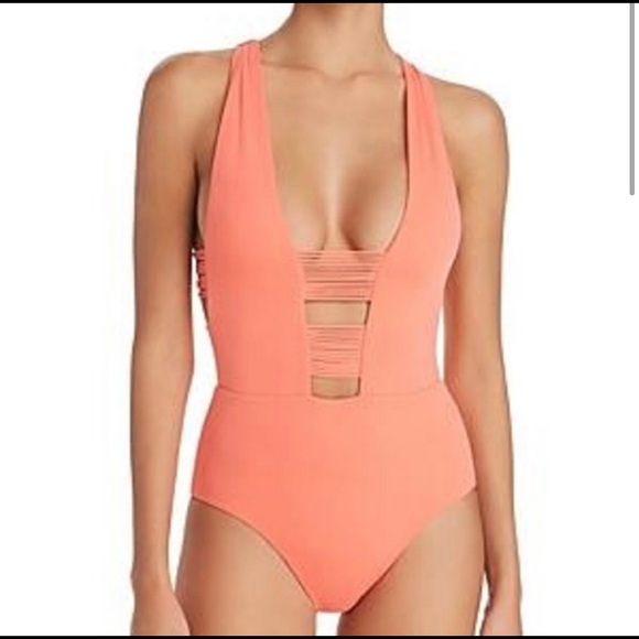 Isabella Rose one piece - Coral - Picture 3 of 12